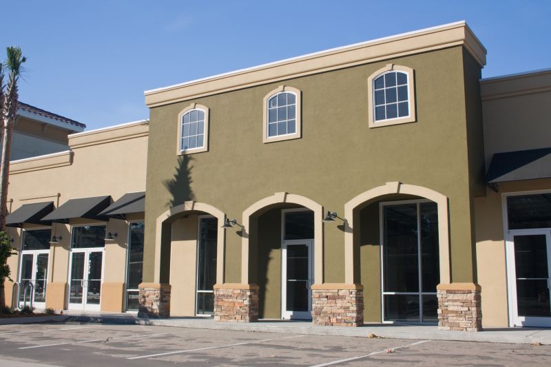 Commercial Building Stucco