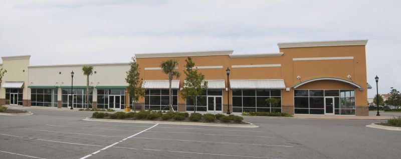 Large Commercial Stucco Application